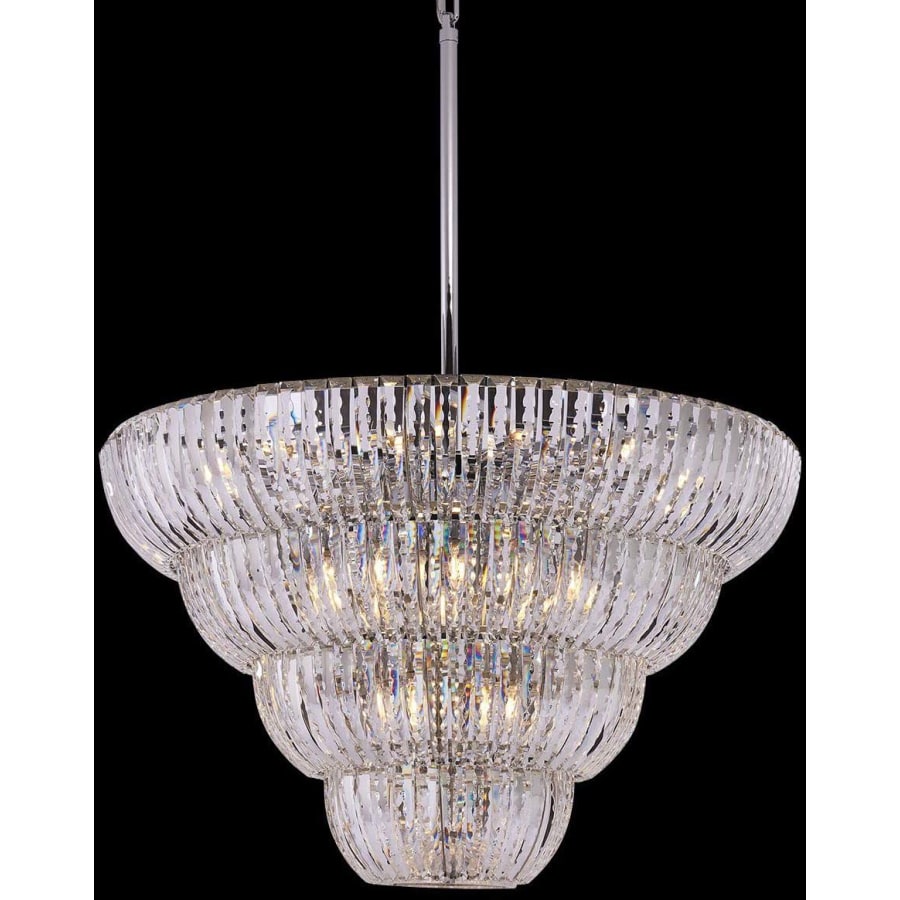 Allegri Fontana 30 Light 38" Wide Crystal Pendant