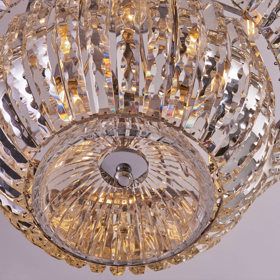 Allegri Fontana 30 Light 38" Wide Crystal Pendant
