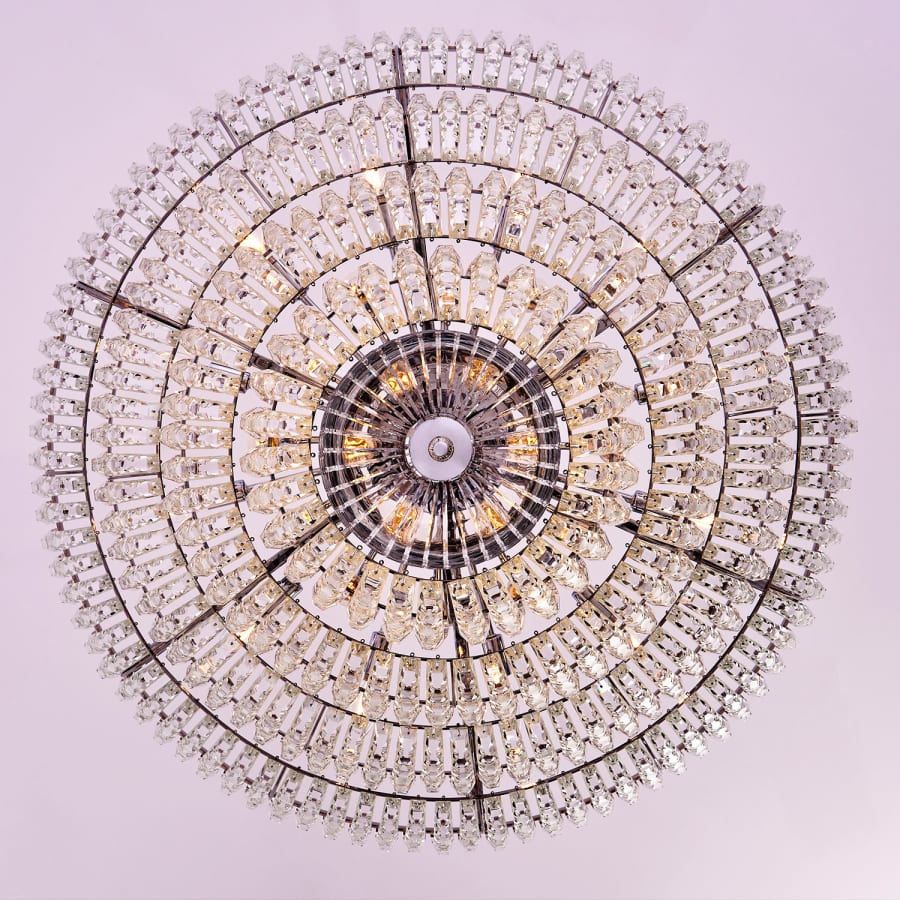 Allegri Fontana 30 Light 38" Wide Crystal Pendant