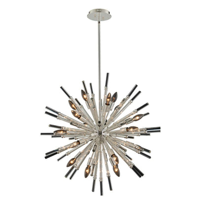 Allegri Sprazzo 19 Light 28" Wide Crystal Sputnik Chandelier