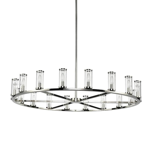 Alora Lighting Revolve 18 Light 47" Wide Taper Candle Chandelier