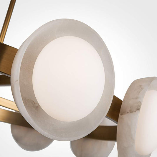 Alora Lighting Alonso 51" Wide LED Ring Chandelier