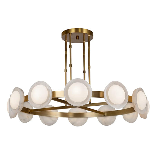 Alora Lighting Alonso 51" Wide LED Ring Chandelier