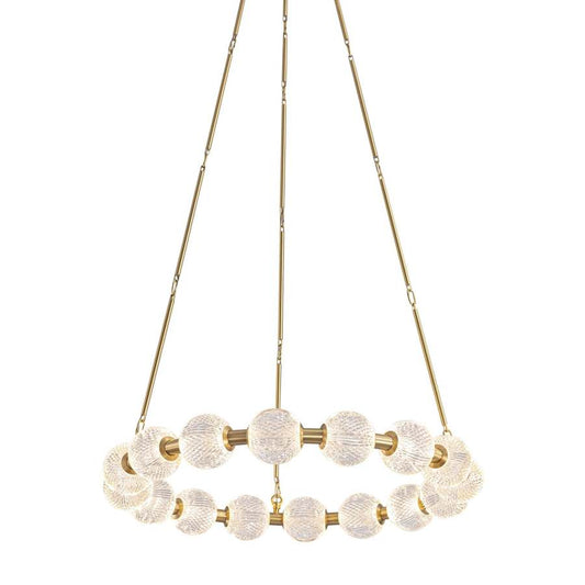 Alora Lighting Marni 33" Wide LED Ring Chandelier