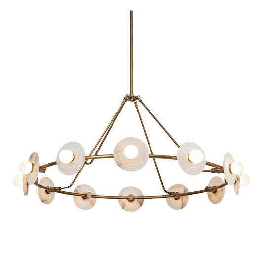Alora Lighting Dahlia 47" Wide LED Ring Chandelier
