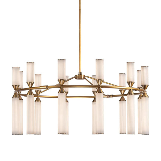 Alora Lighting Edwin 38" Wide LED Ring Chandelier