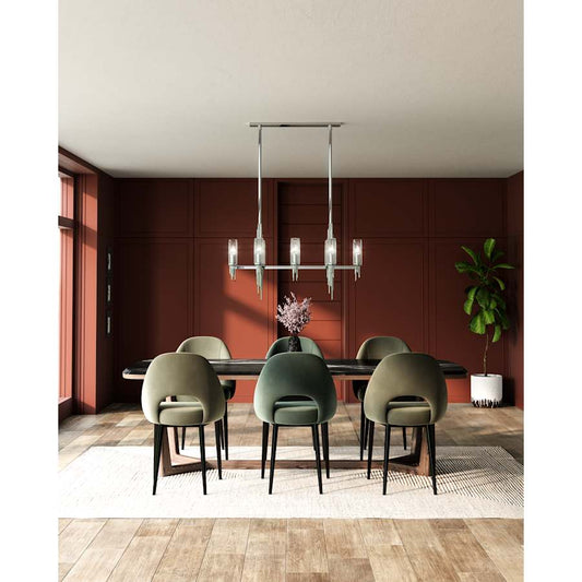 Alora Lighting Torres 38" Wide Linear Chandelier