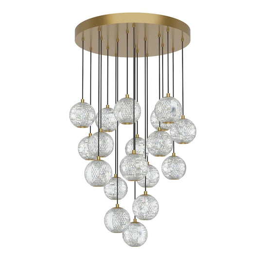Alora Lighting Marni 21" Wide LED Multi Light Pendant
