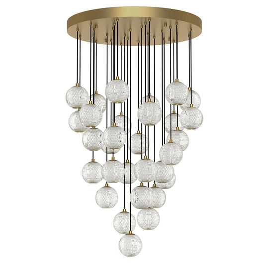 Alora Lighting Marni 36" Wide Waterfall Chandelier