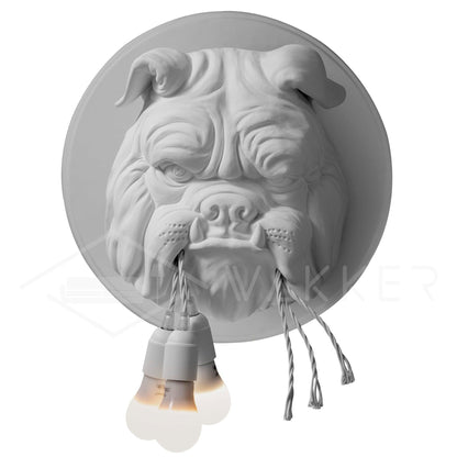 Amsterdam Wall Lamp ∅ 16″ / Dia 41cm / Matte White Wall lamp