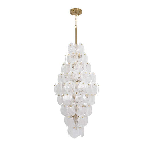 Artcraft Lighting Lily 15 Light 29" Wide Abstract Waterfall Chandelier
