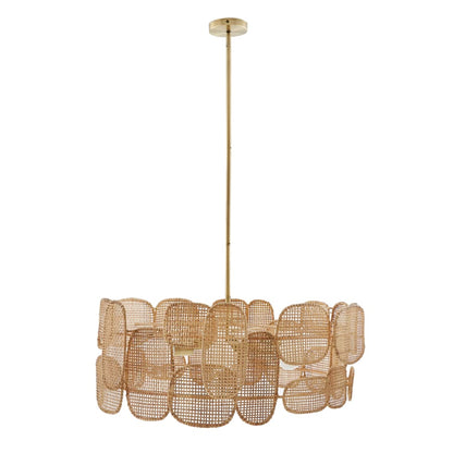 Arteriors Ronaldo 6 Light 30" Wide Commercial Drum Chandelier