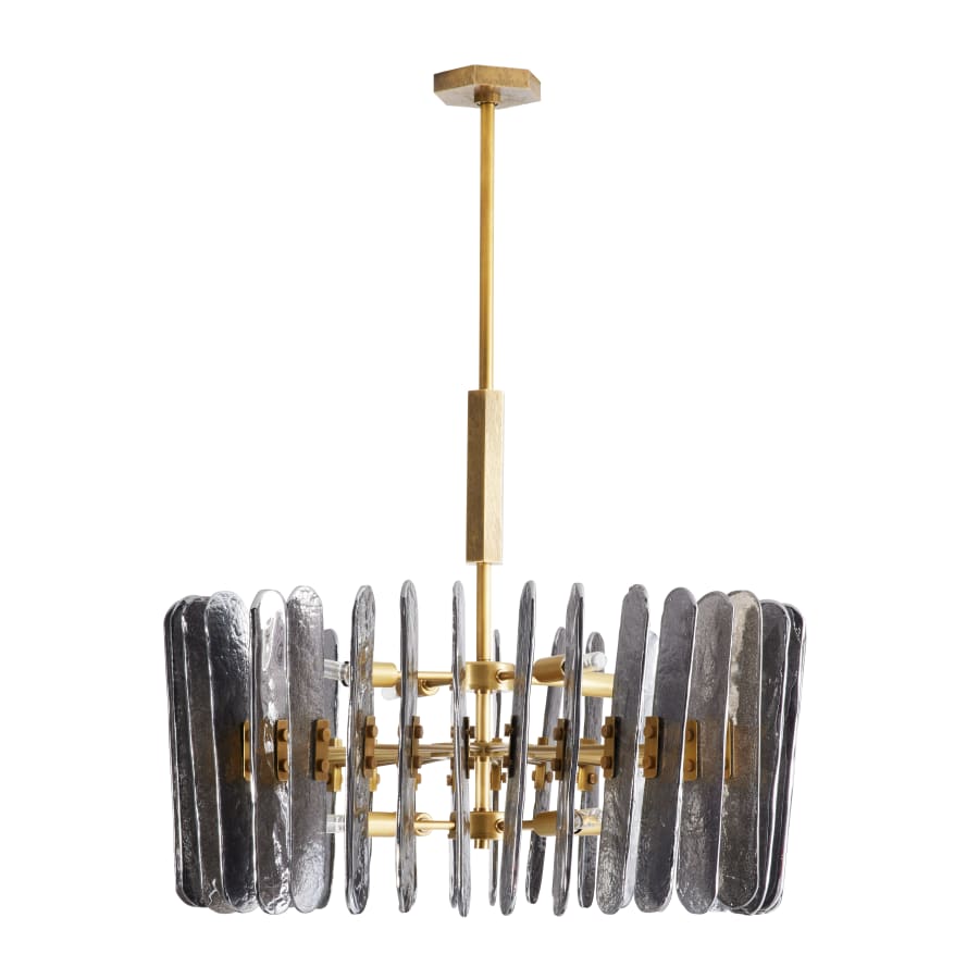 Arteriors Klaus 8 Light 26" Wide Drum Chandelier