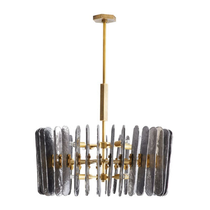 Arteriors Klaus 8 Light 26" Wide Drum Chandelier