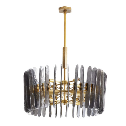Arteriors Klaus 8 Light 26" Wide Drum Chandelier