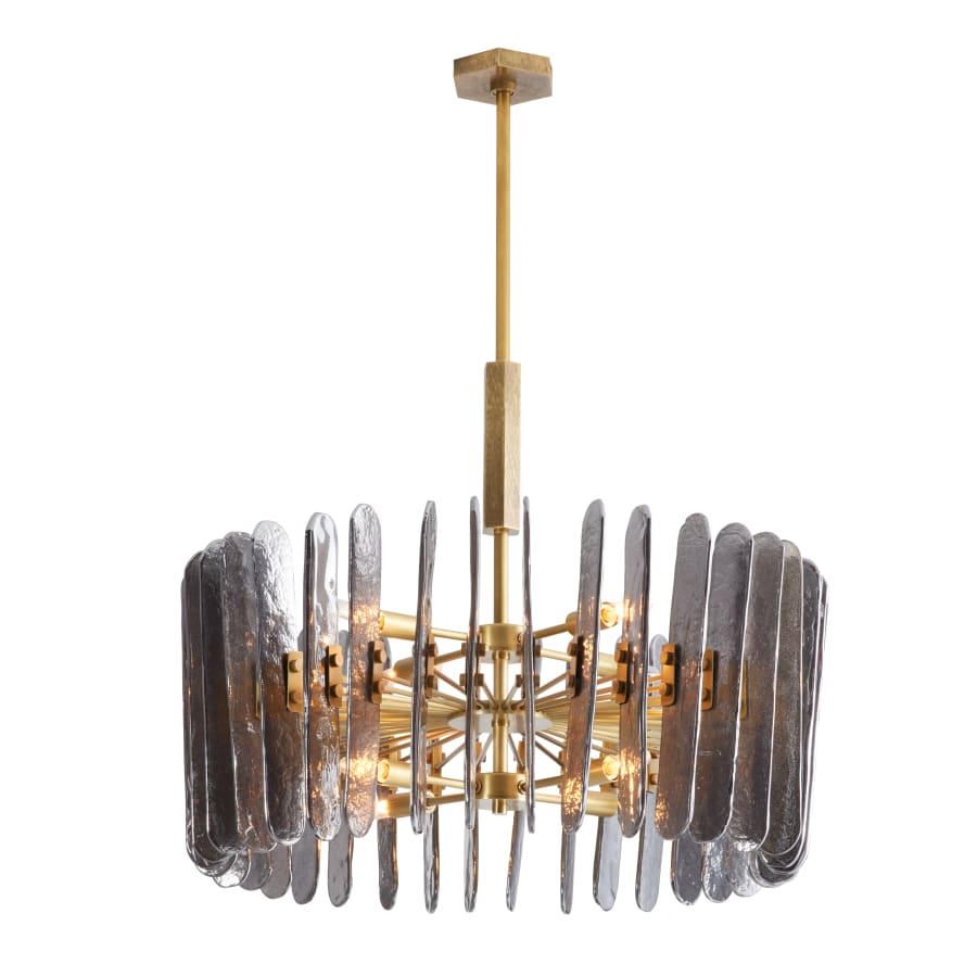 Arteriors Klaus 8 Light 26" Wide Drum Chandelier