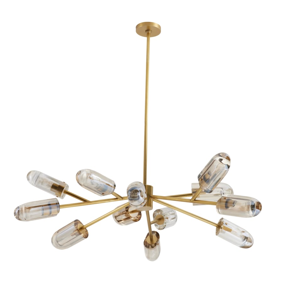 Arteriors Javier 12 Light 44" Wide Sputnik Chandelier