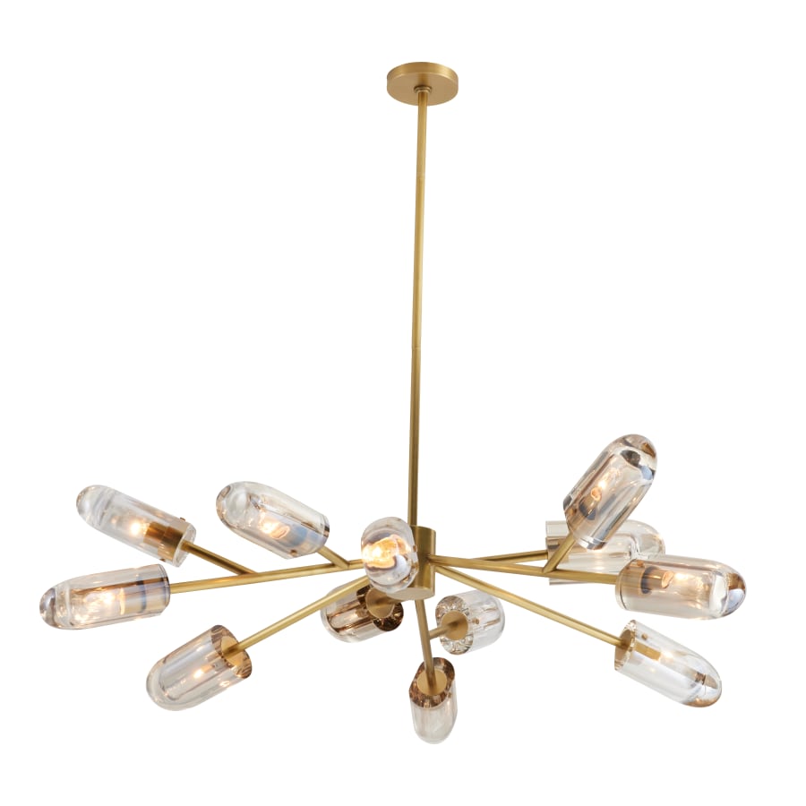 Arteriors Javier 12 Light 44" Wide Sputnik Chandelier