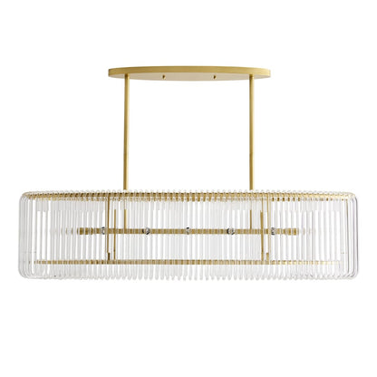 Arteriors Chandler 12 Light 51" Wide Linear Chandelier