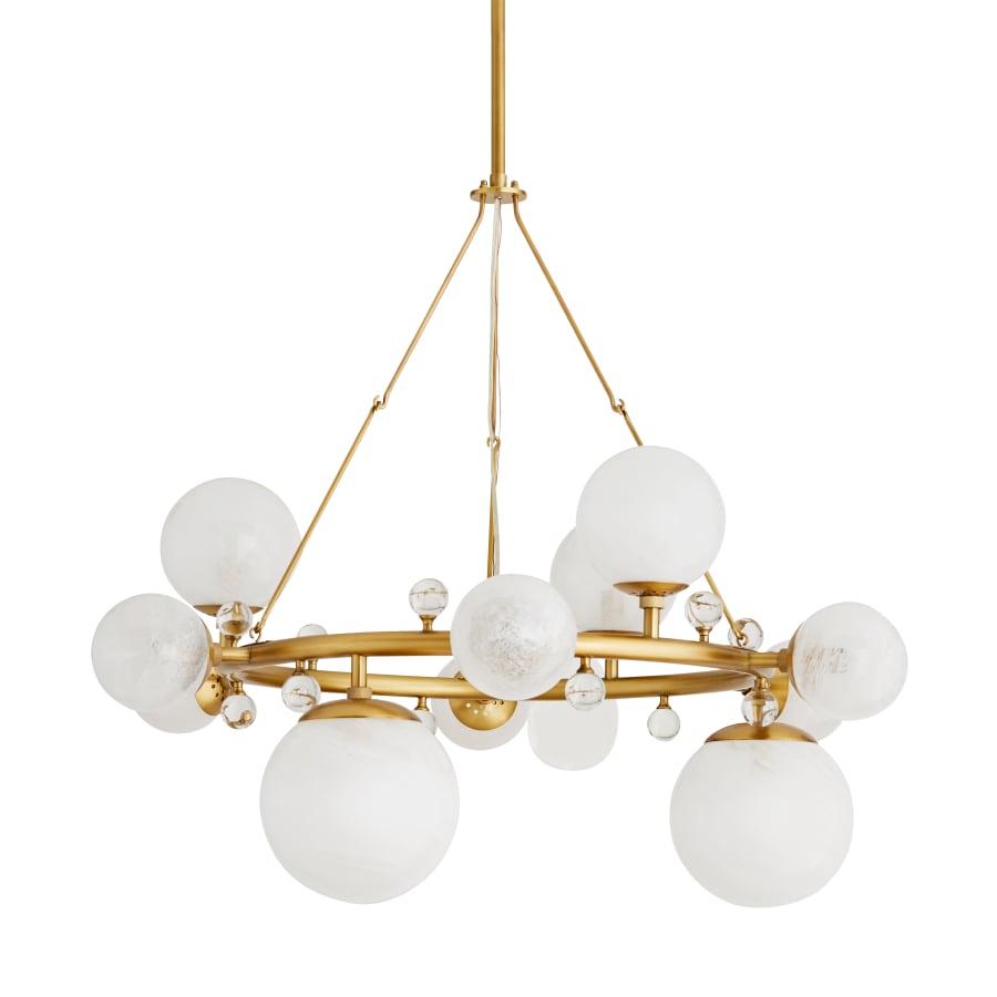 Arteriors Troon 12 Light 36" Wide Ring Chandelier