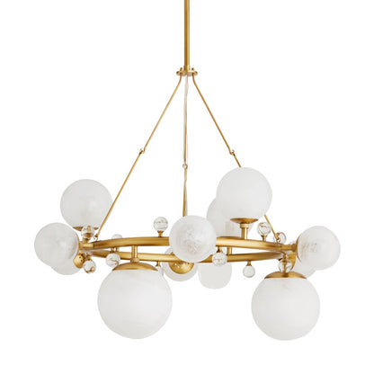 Arteriors Troon 12 Light 36" Wide Ring Chandelier