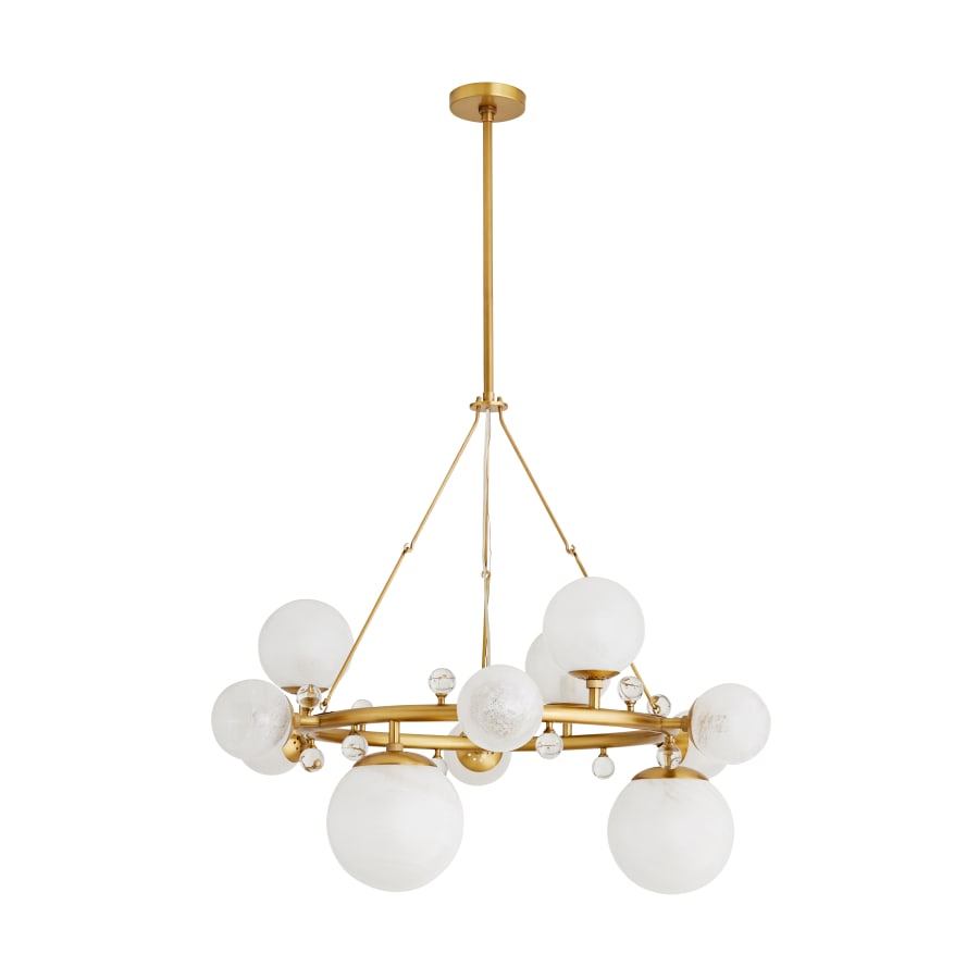 Arteriors Troon 12 Light 36" Wide Ring Chandelier