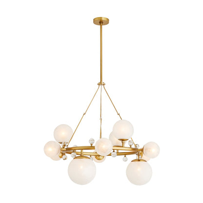 Arteriors Troon 12 Light 36" Wide Ring Chandelier