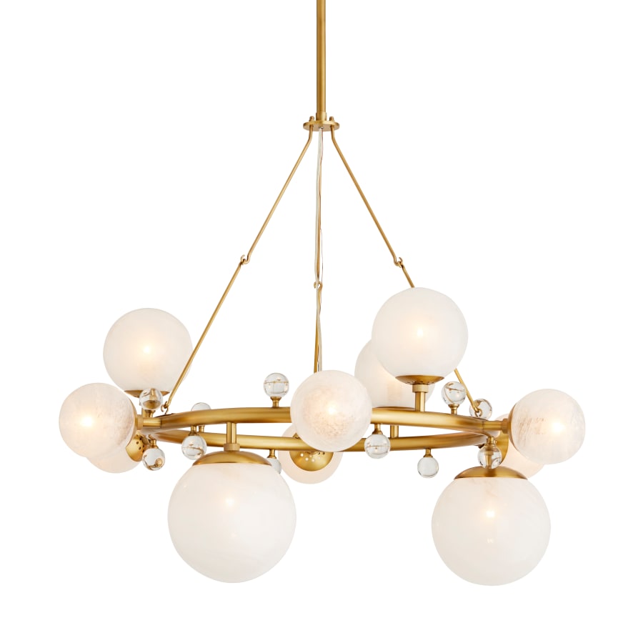 Arteriors Troon 12 Light 36" Wide Ring Chandelier