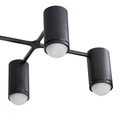 Arteriors Loryn Flush Mount 8 Light 46" Wide Semi-Flush Ceiling Fixture / Converts to Pendant