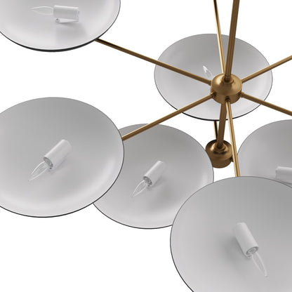 Arteriors Griffith 9 Light 52" Wide Chandelier
