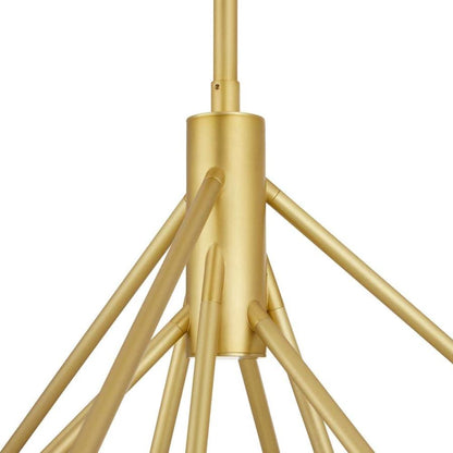 Arteriors Helios 41" Wide LED Chandelier with Frosted Glass Shades