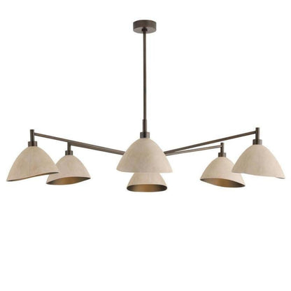 Arteriors Inlet 6 Light 53" Wide Chandelier