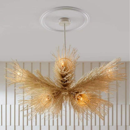 Arteriors Kauai 12 Light 52" Wide Abstract Chandelier