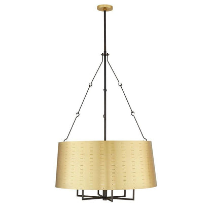 Arteriors Felipe 6 Light 28" Wide Drum Chandelier