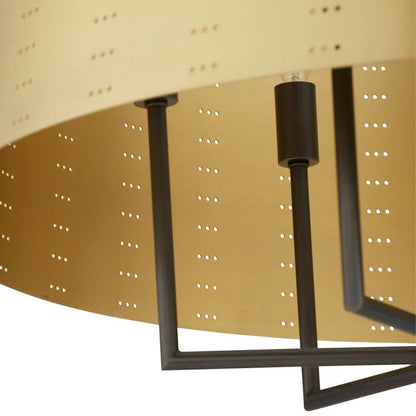 Arteriors Felipe 6 Light 28" Wide Drum Chandelier