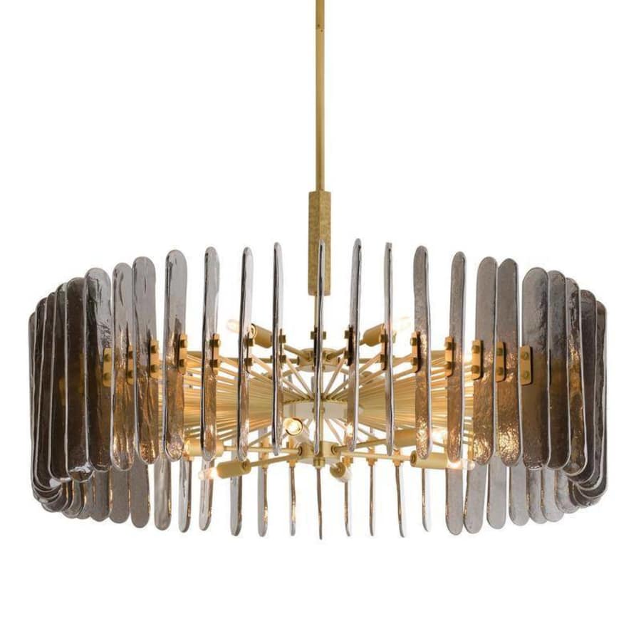 Arteriors Klaus 12 Light 38" Wide Drum Chandelier