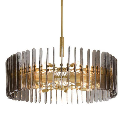 Arteriors Klaus 12 Light 38" Wide Drum Chandelier