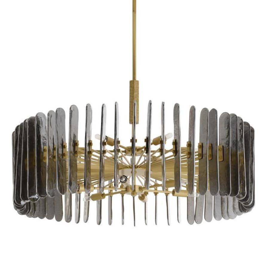 Arteriors Klaus 12 Light 38" Wide Drum Chandelier