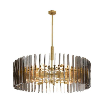 Arteriors Klaus 12 Light 38" Wide Drum Chandelier