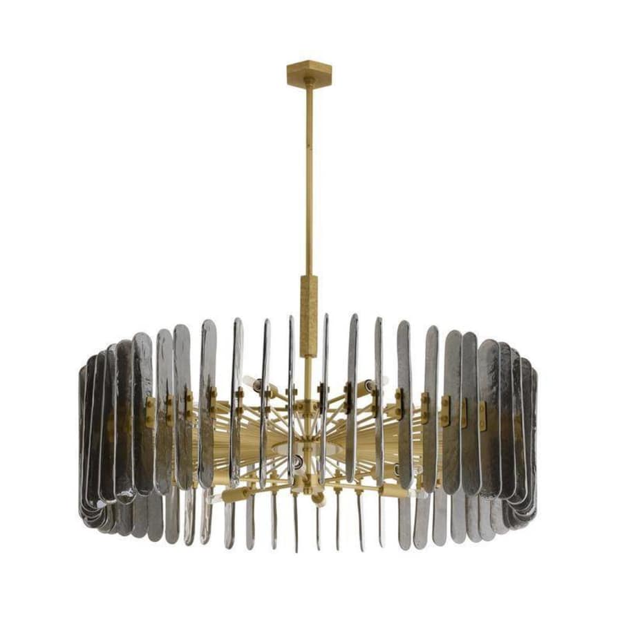 Arteriors Klaus 12 Light 38" Wide Drum Chandelier