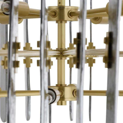 Arteriors Klaus 12 Light 38" Wide Drum Chandelier