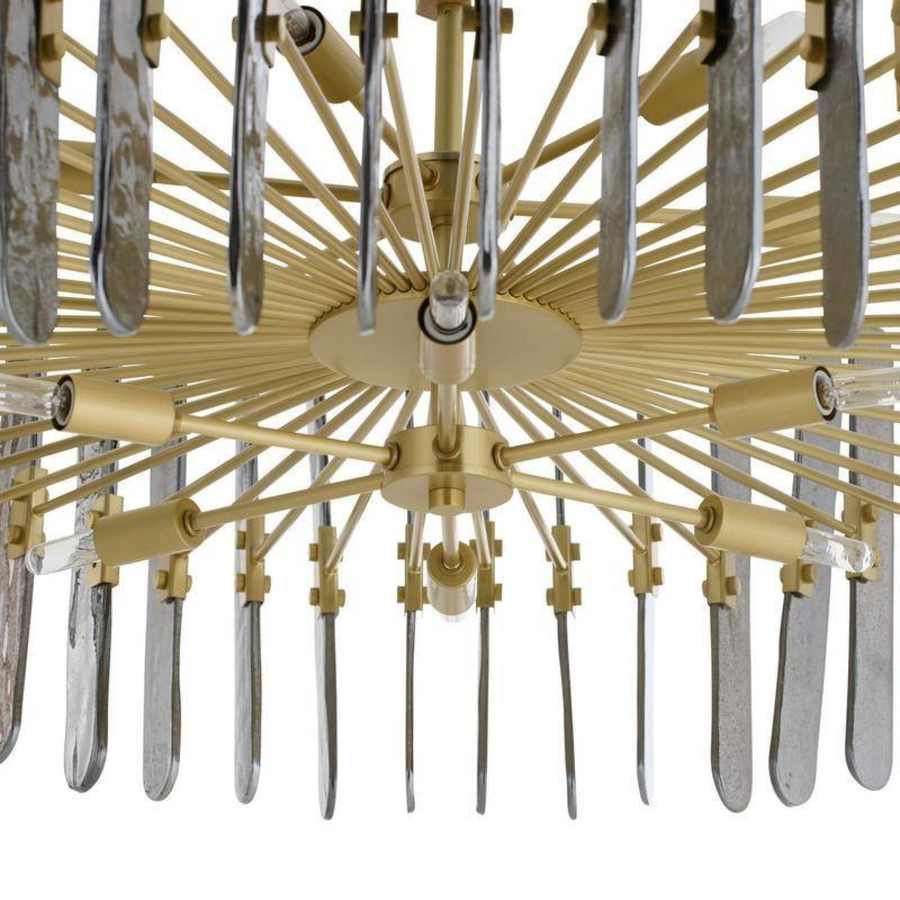Arteriors Klaus 12 Light 38" Wide Drum Chandelier