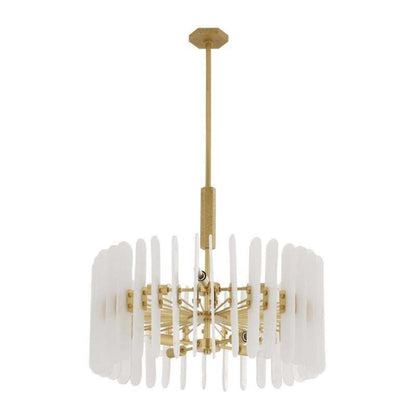 Arteriors Klaus 8 Light 26" Wide Drum Chandelier