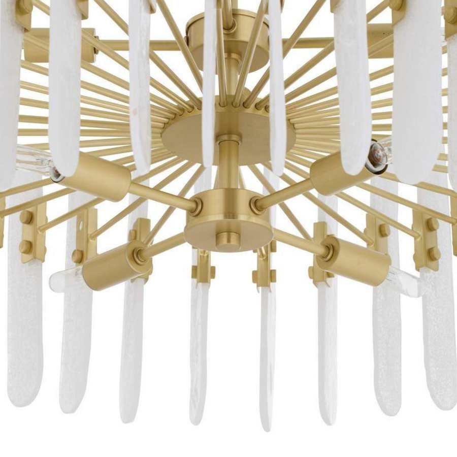 Arteriors Klaus 8 Light 26" Wide Drum Chandelier