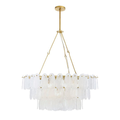 Arteriors Leon Large Chandelier 7 Light 38" Wide Waterfall Chandelier