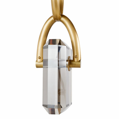 Arteriors Estate 8" Wide Crystal Mini Pendant