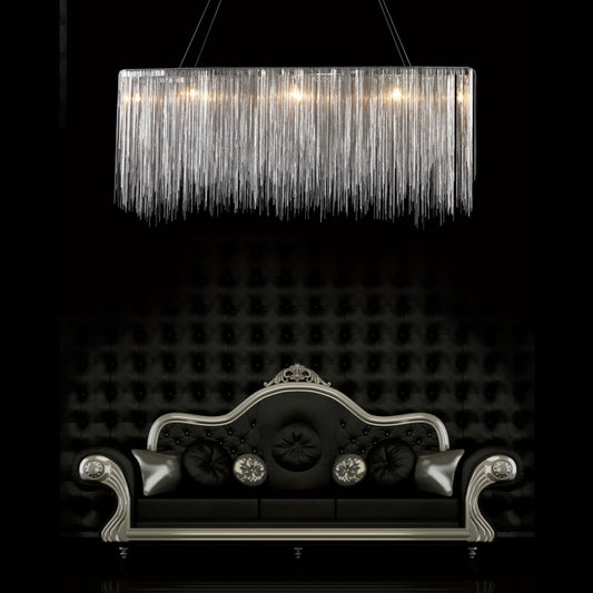 Avenue Lighting Fountain Ave. 48" Wide LED Linear Chandelier