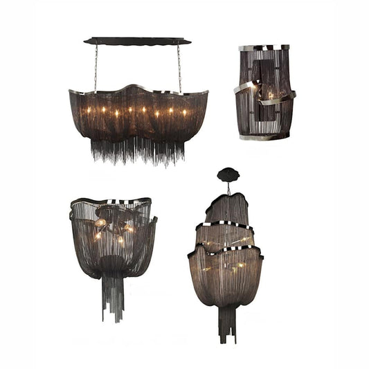 Avenue Lighting Mullholand Dr. 6 Light 20" Wide Chandelier