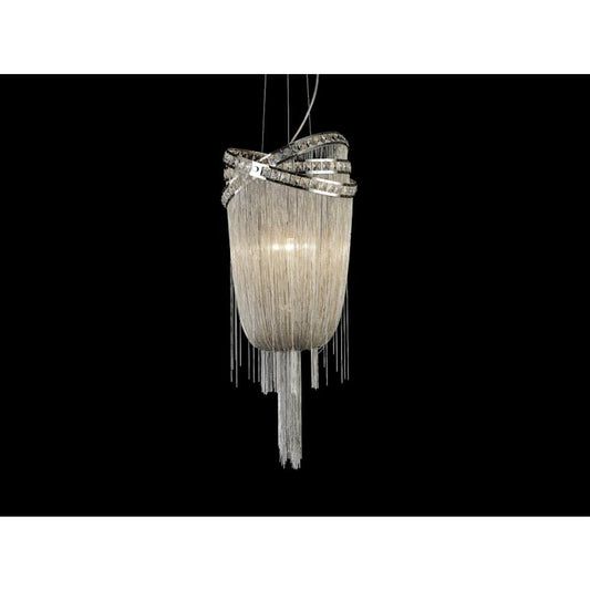 Avenue Lighting Wilshire Blvd. 6 Light 27" Wide Chandelier