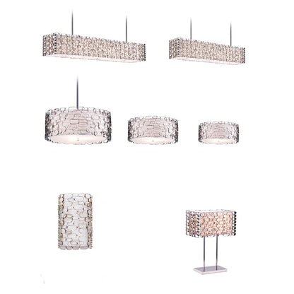 Avenue Lighting Ventura Blvd. 4 Light 48" Wide Linear Chandelier